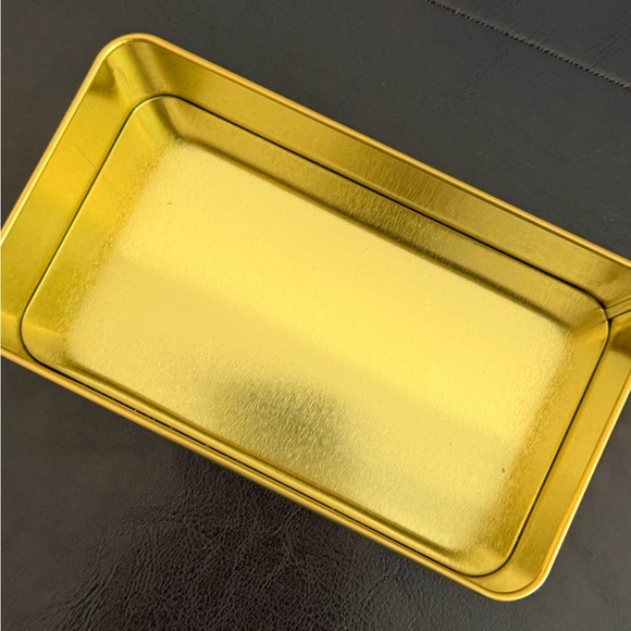 Ghirardelli Yellow Metal Tin Box Vintage Collectible Storage Container Gift Box - Picture 4 of 5